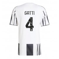 Juventus Federico Gatti #4 Domáci futbalový dres 2025-26 Krátky Rukáv